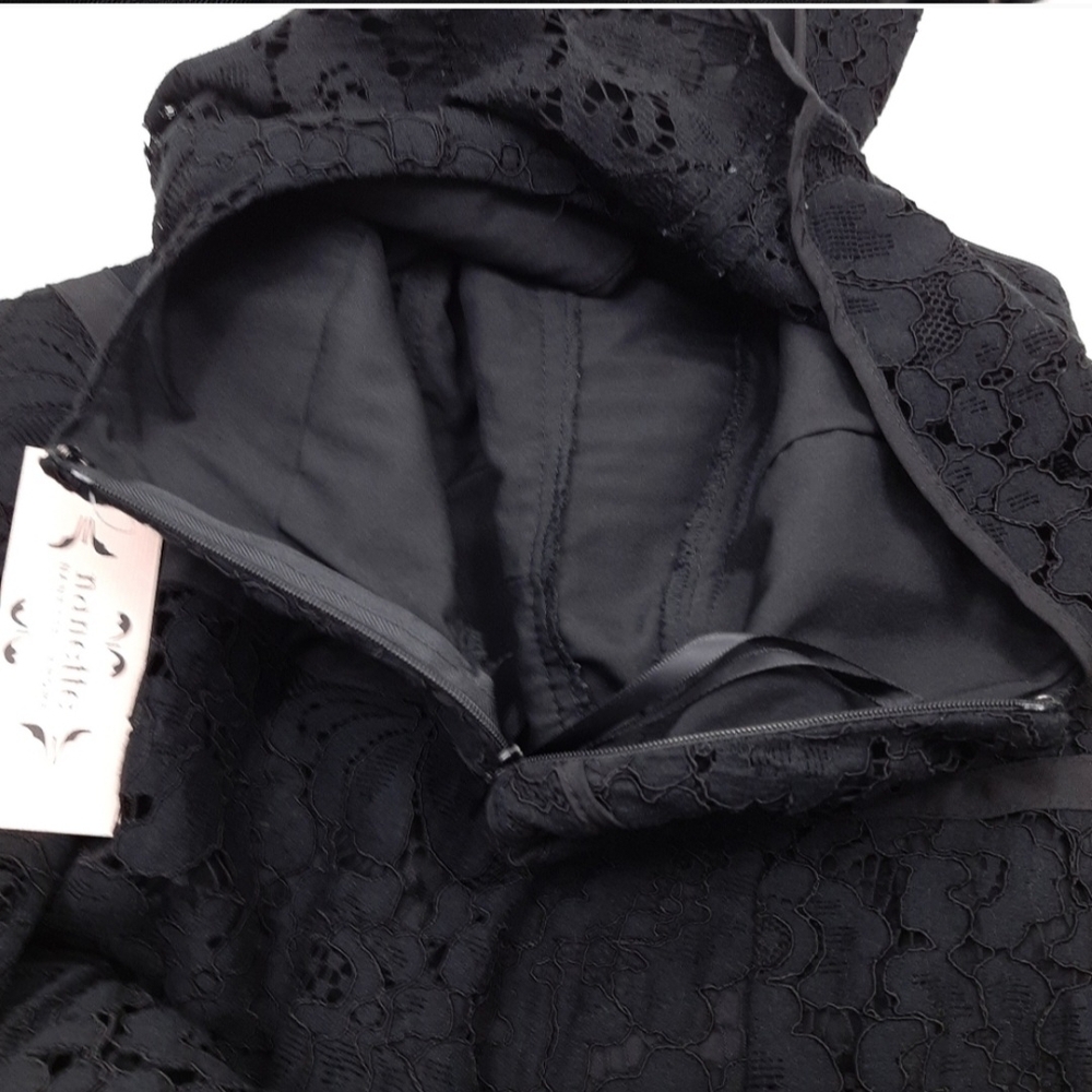 Nanette Lepore Black Sheath Halter Dress - Picture 6 of 7